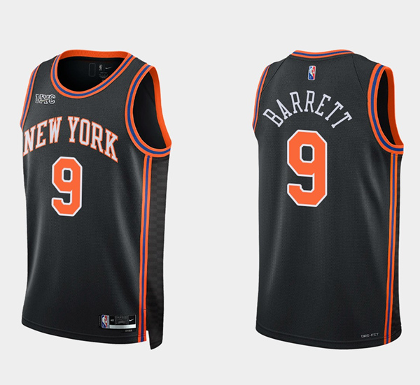New Yok Knicks #8 Kemba Walker Black 75th Anniversary Stitched Swingman Basketball Jersey New Yok Knicks #8 Kemba Walker Black 75th Anniversary Stitched Swingman Basketball Jersey